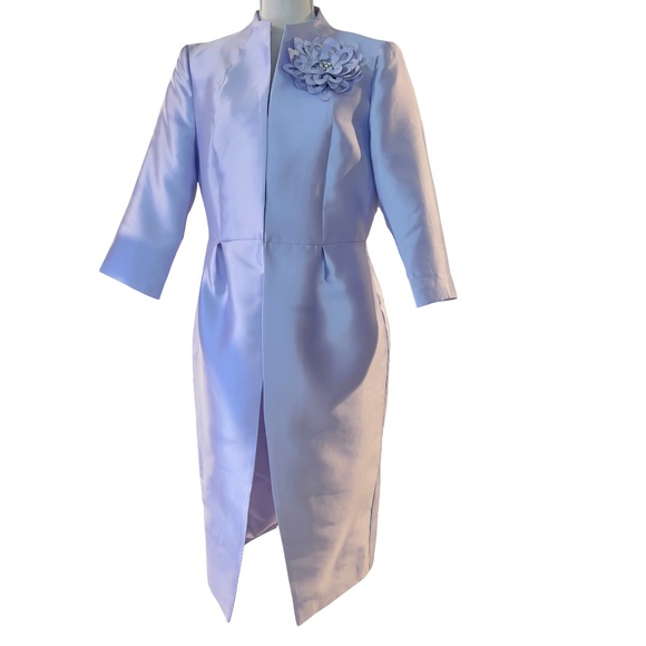 #A299 TALLY TAYLOR TIMELESS GLAMOUR LAVENDER MOTHER OF THE BRIDE 2PC SET NWOT 12 - Picture 2 of 9